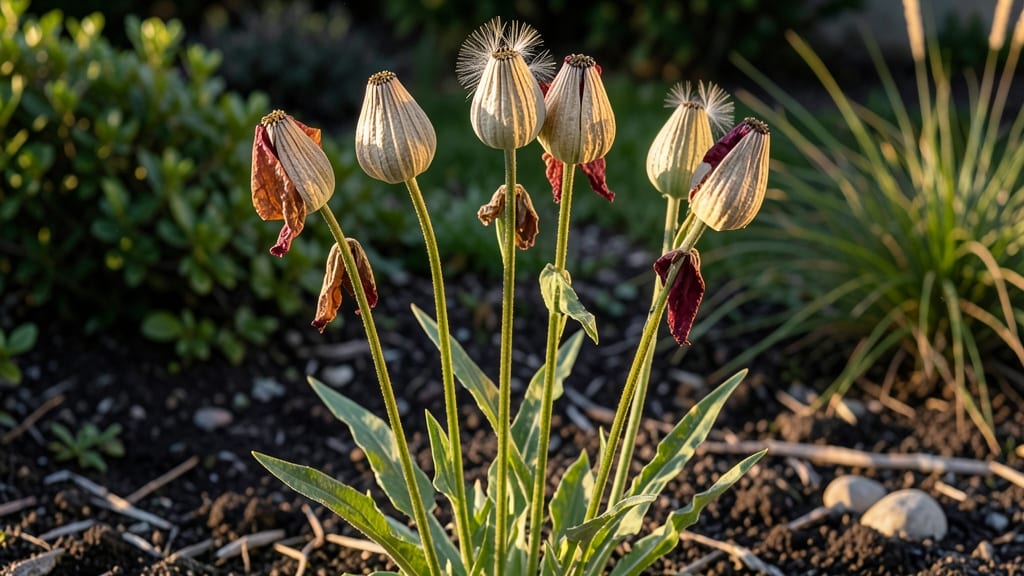 Oriental Poppy Seed Pods Growing Guide: Male-Female Flower ID for Zero-Waste Seed Saving