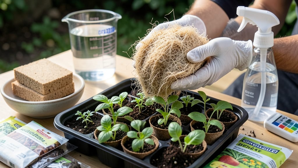 Coco Coir Seed Starting Mix Recipe: Lightweight Loam That Holds Moisture Perfectly