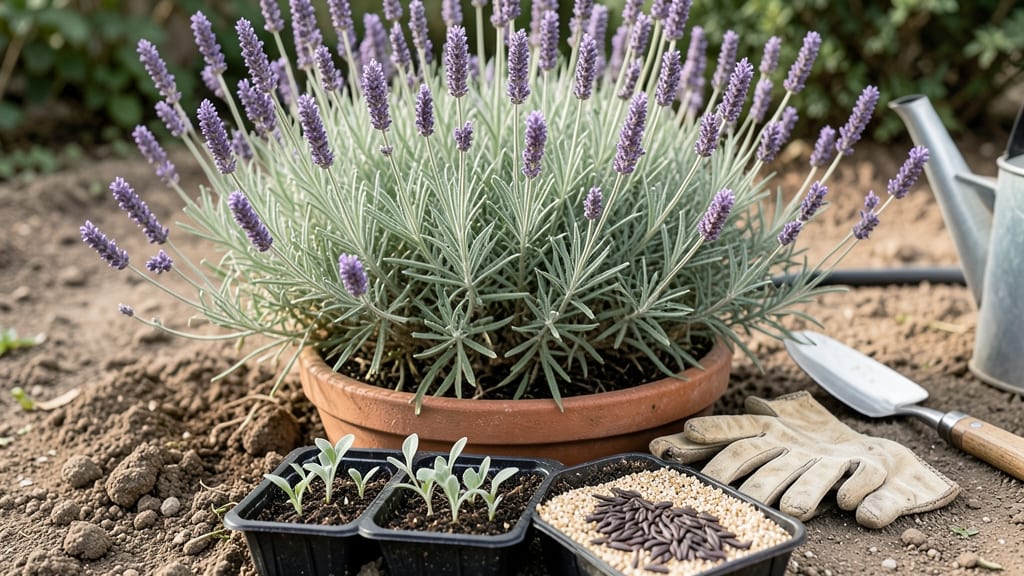 Lavender Seed Grow a Garden: Fragrant Perennial From Seed to Bloom
