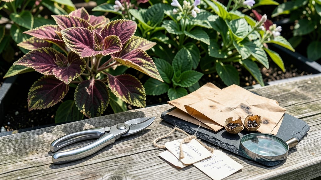 Coleus Seed Collection: Drying Guide for Long-Term Viability