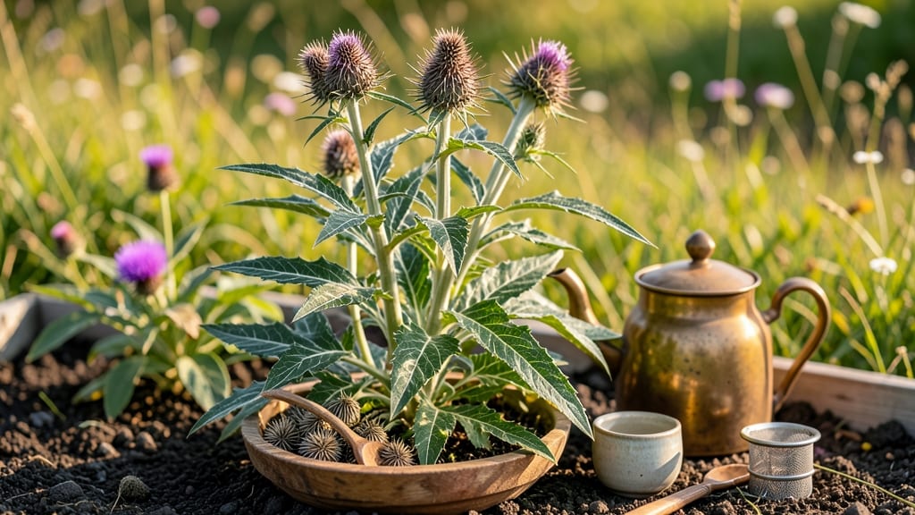 Milk Thistle Seed Tea: Liver-Detoxifying Herbal Brew With Earthy Depth