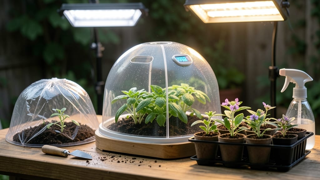Small Seed Starting Greenhouse: Maximize Germination Space With 90% Less Clutter
