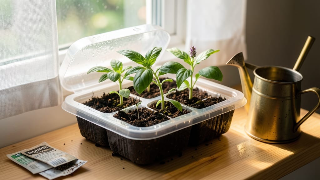 Seed Starter Trays With Lid: Germination Success in Compact Spaces