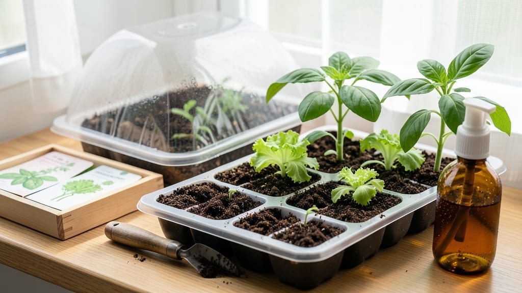 DIY Seed Starter Trays: Stackable Germination Station for Seedlings