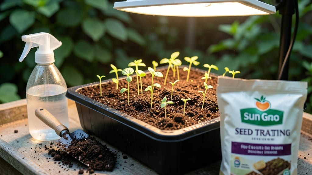 Sun Gro Seed Starting Mix: Fast Germination and Strong Seedling Growth