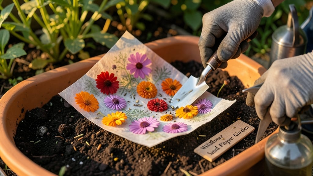 How to Plant Wildflower Seed Paper: Effortless Pollinator Garden in Minutes
