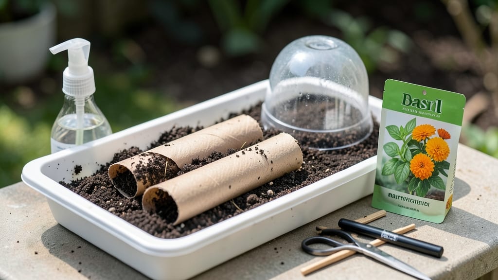 Toilet Paper Seed Starters: Zero-Waste Sprouting in 7 Days