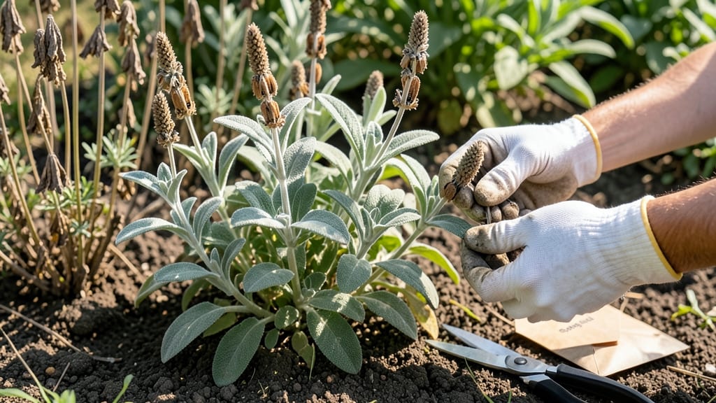 Sage Seed Pods Growing Guide: Male-Female Flower ID for Zero-Waste Seed Harvesting