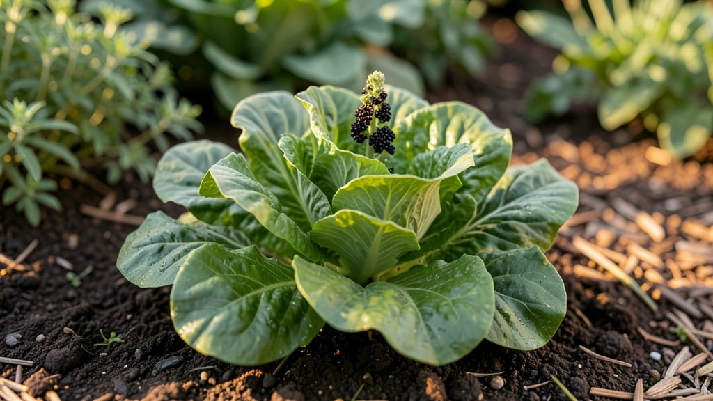 Black Seed Simpson Lettuce: Twist-Resistant Stems for Year-Round Harvesting
