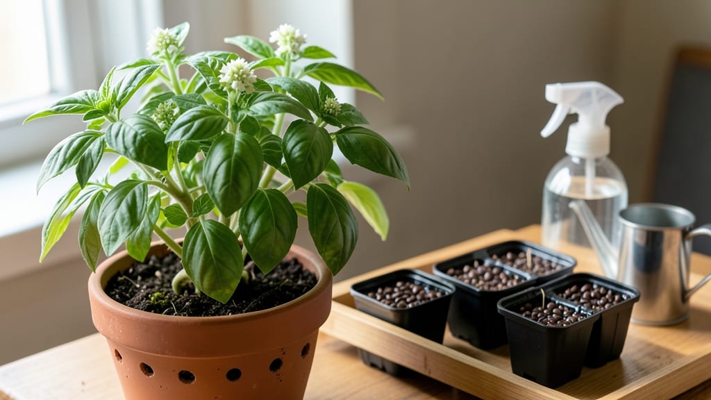 Growing Basil From Seed in Containers: Fast Germination and Lush Harvests