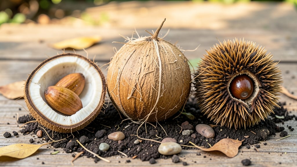 Palm Tree Seed Pods Identification: Visual Guide to Common Species by Pod Shape