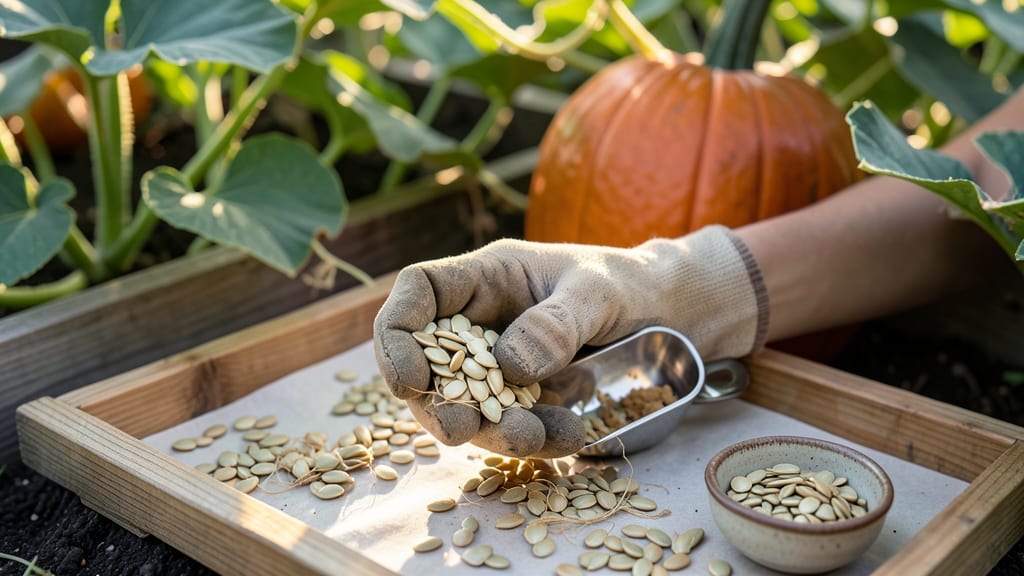 Pumpkin Seed Growing Mix: Zero-Waste Harvesting for Next Year’s Blooms