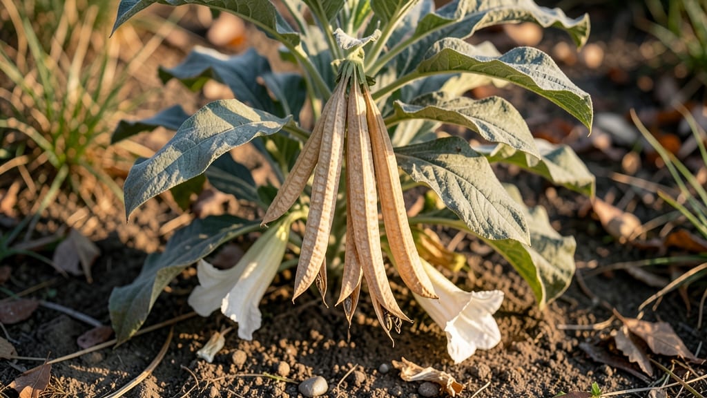 Moonflower Datura Seed Pods: Drying Secrets for Next-Year’s Blooms