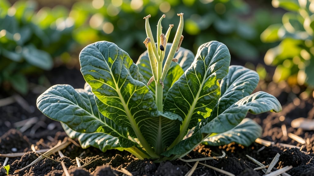 Collard Greens Seed Pods: Zero-Waste Harvesting for Viable Seeds Next Year