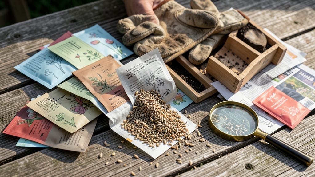 Unsolicited Seed Packages: Zero-Waste Harvesting for Viable Seeds Next Year