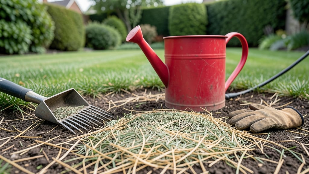 Lawn Seed Mulch Recipe: Protects Sprouts While Locking in Moisture