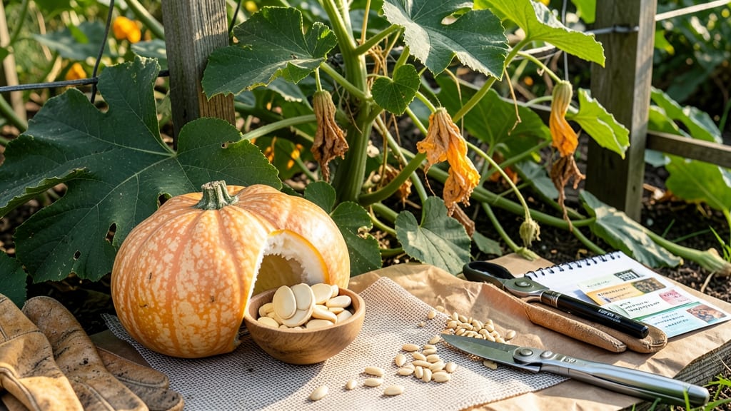Squash Seed Saving: Twist-Free Extraction for Next Year’s Viable Harvest