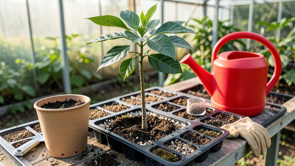 Starfruit Seed Grow a Garden: Tropical Tree From Kitchen Scraps in 4 Weeks