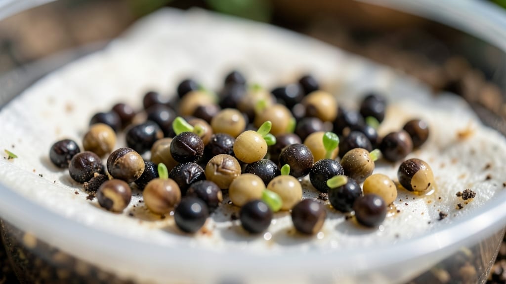 Snail Seed Starting Method: Cold-Stratofied Sprouts in 7 Days