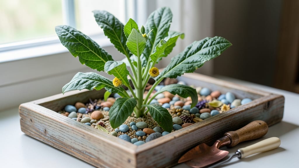 Mustard Seed Art: Bold Garden Patterns With Edible Accents