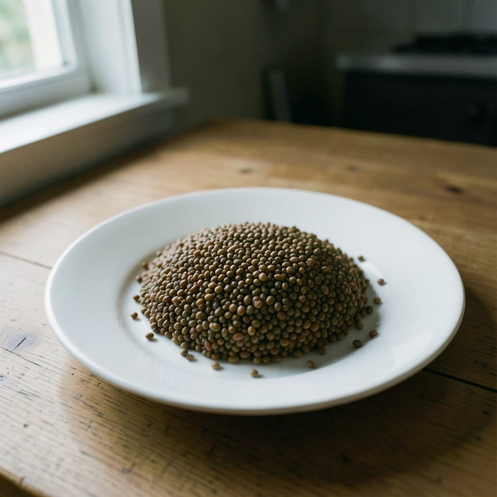 The dish as the corrected method produces it