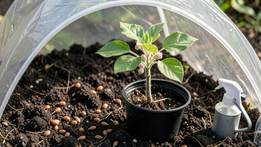 Apple Seed Growth: Zero-Waste Viability Test for Next-Year Harvests