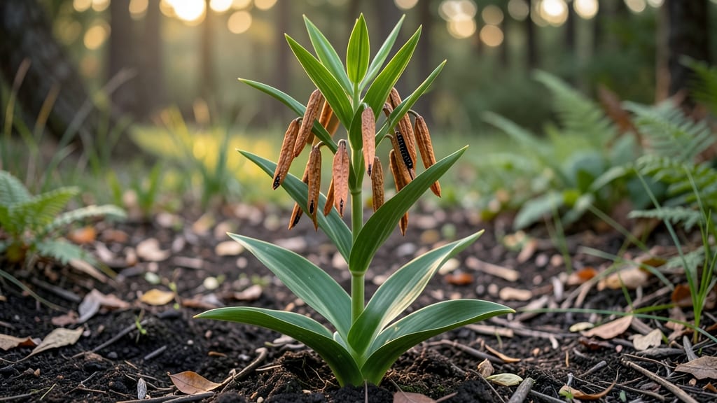 Tiger Lily Seed Pods: Dried Pods That Pop Open for Zero-Waste Harvesting