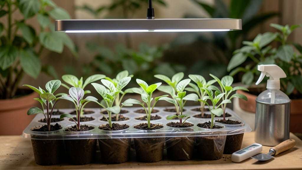 Seed Starting Kit With Light: Grow Strong Starts Indoors Without the Guesswork