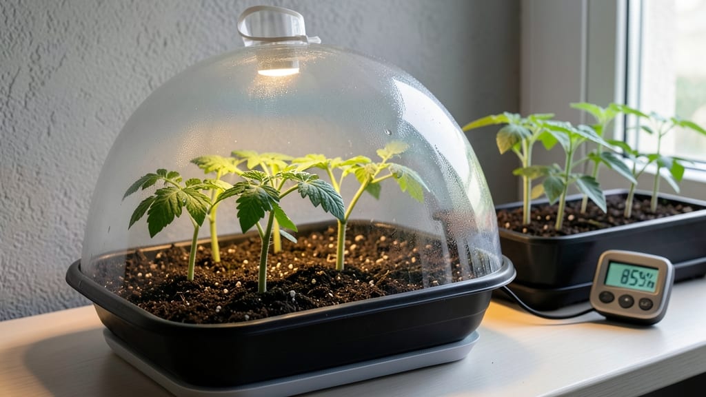 Seed Starting Humidity Dome: Moisture-Locked Speed for Faster Germination