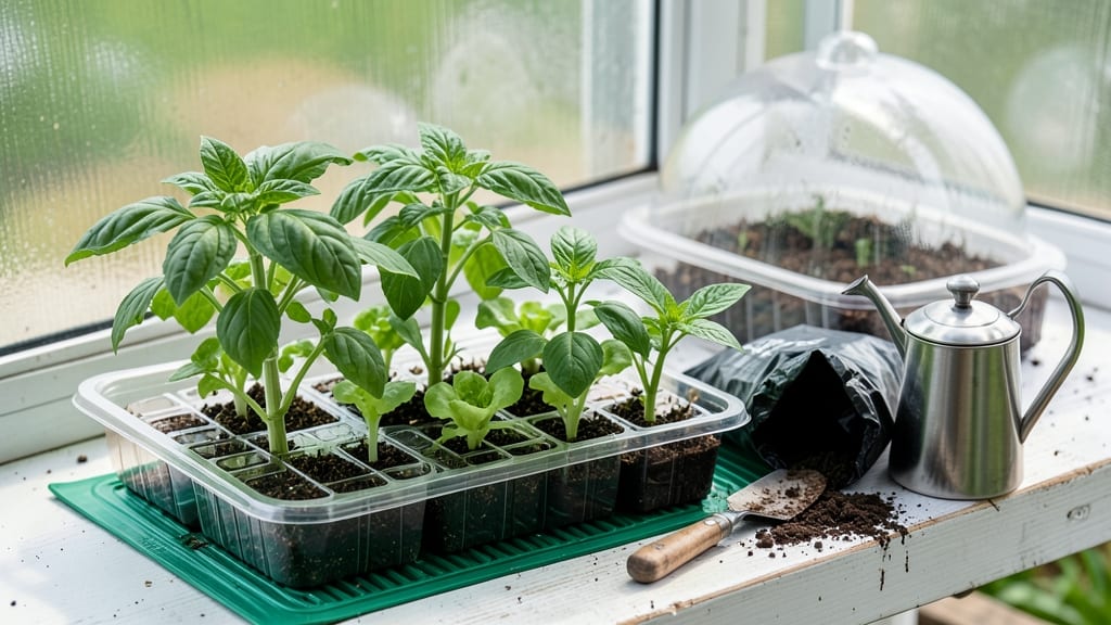 Seed Trays For Greenhouse: Maximize Germination With Lightweight, Stackable Design